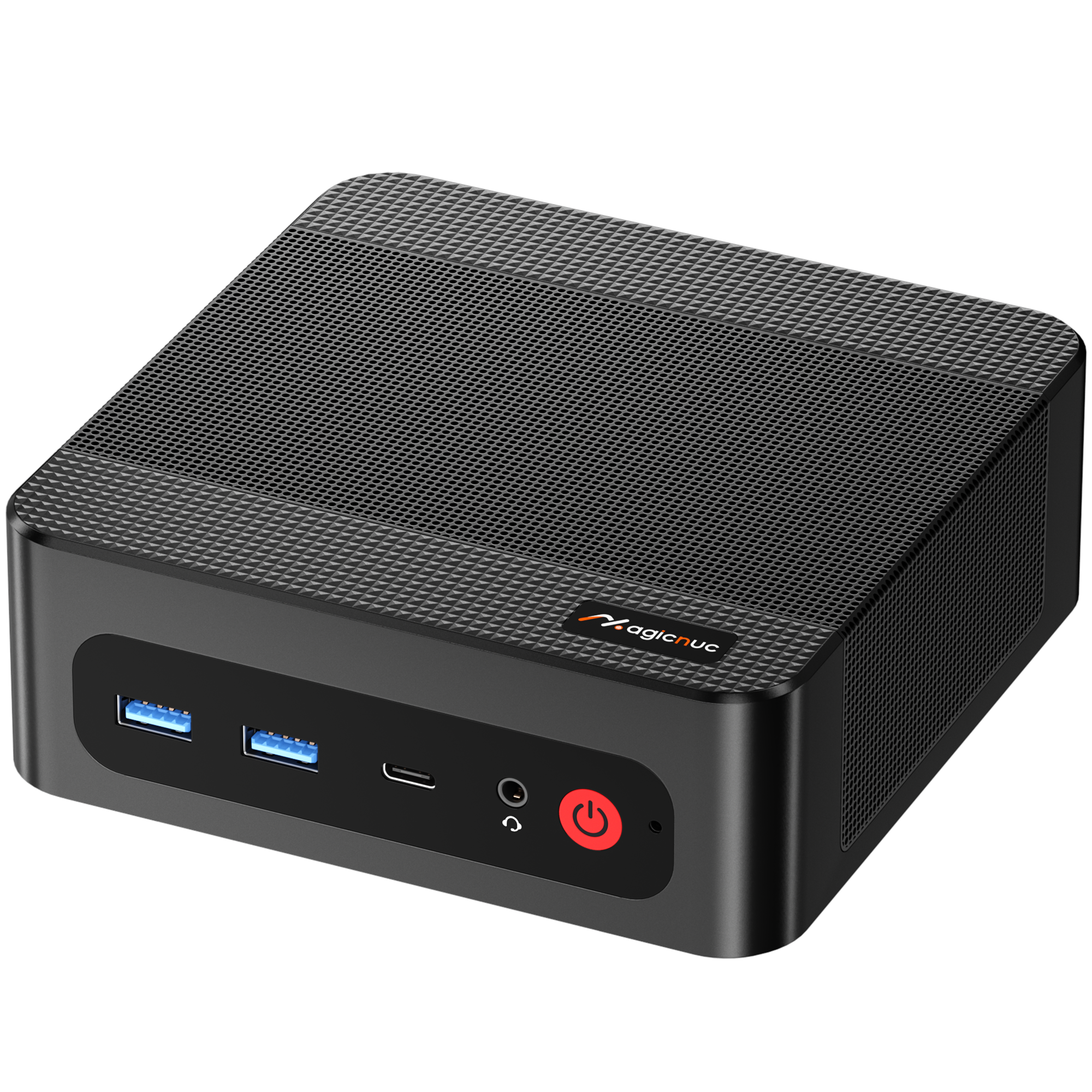 MAGICNUC AG2 Home-Office-Mini-PC, Ryzen 7 7840HS, 32GB DDR5 1TB PCIe 4.0 SSD Mini Desktop Computer, USB2.0/DP/HDMI, Dual RJ45 LAN,WiFi 6E, BT 5.2, 4K Triple Display, Compact Gaming PC
